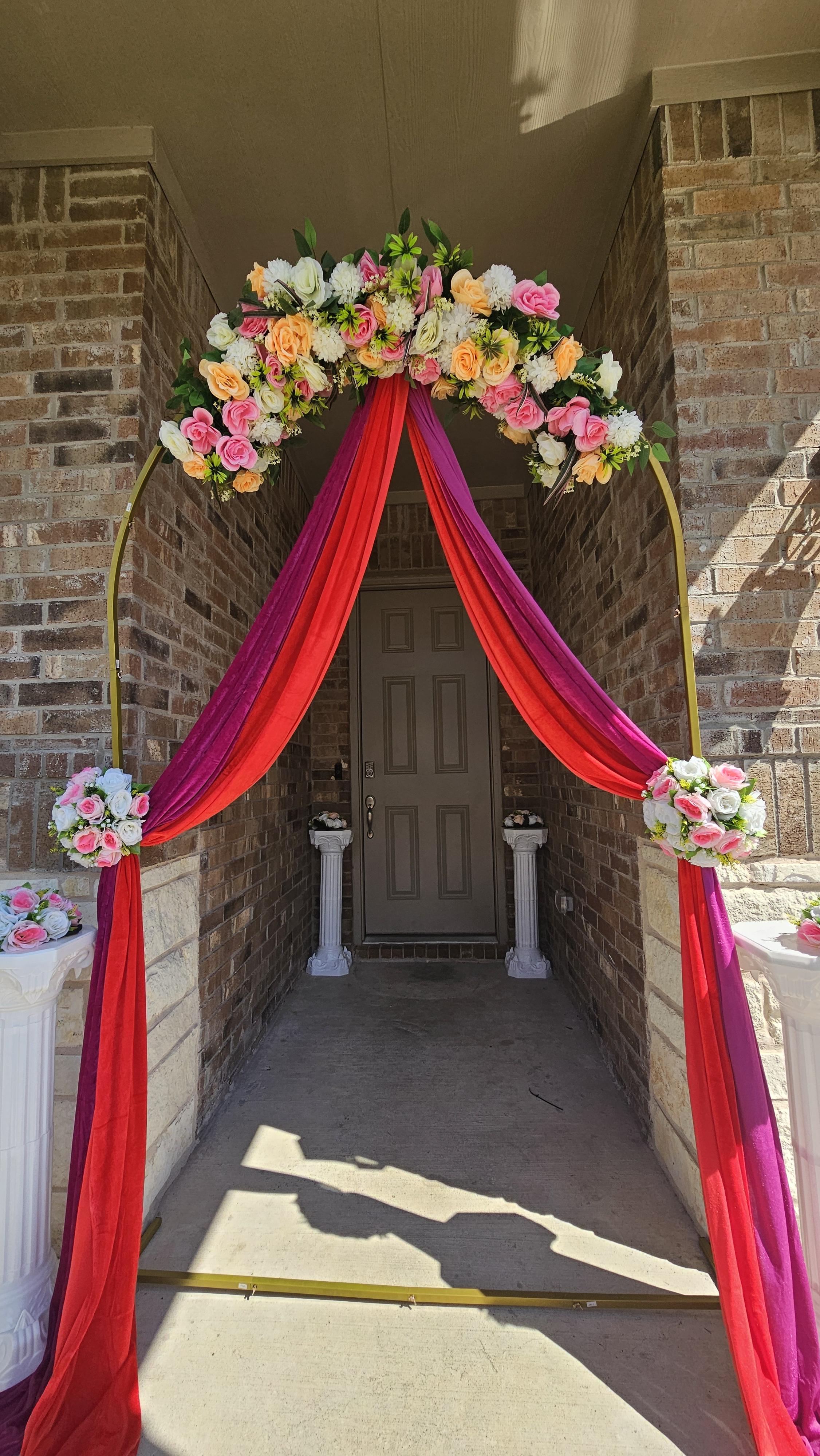 Arch Entrance Red