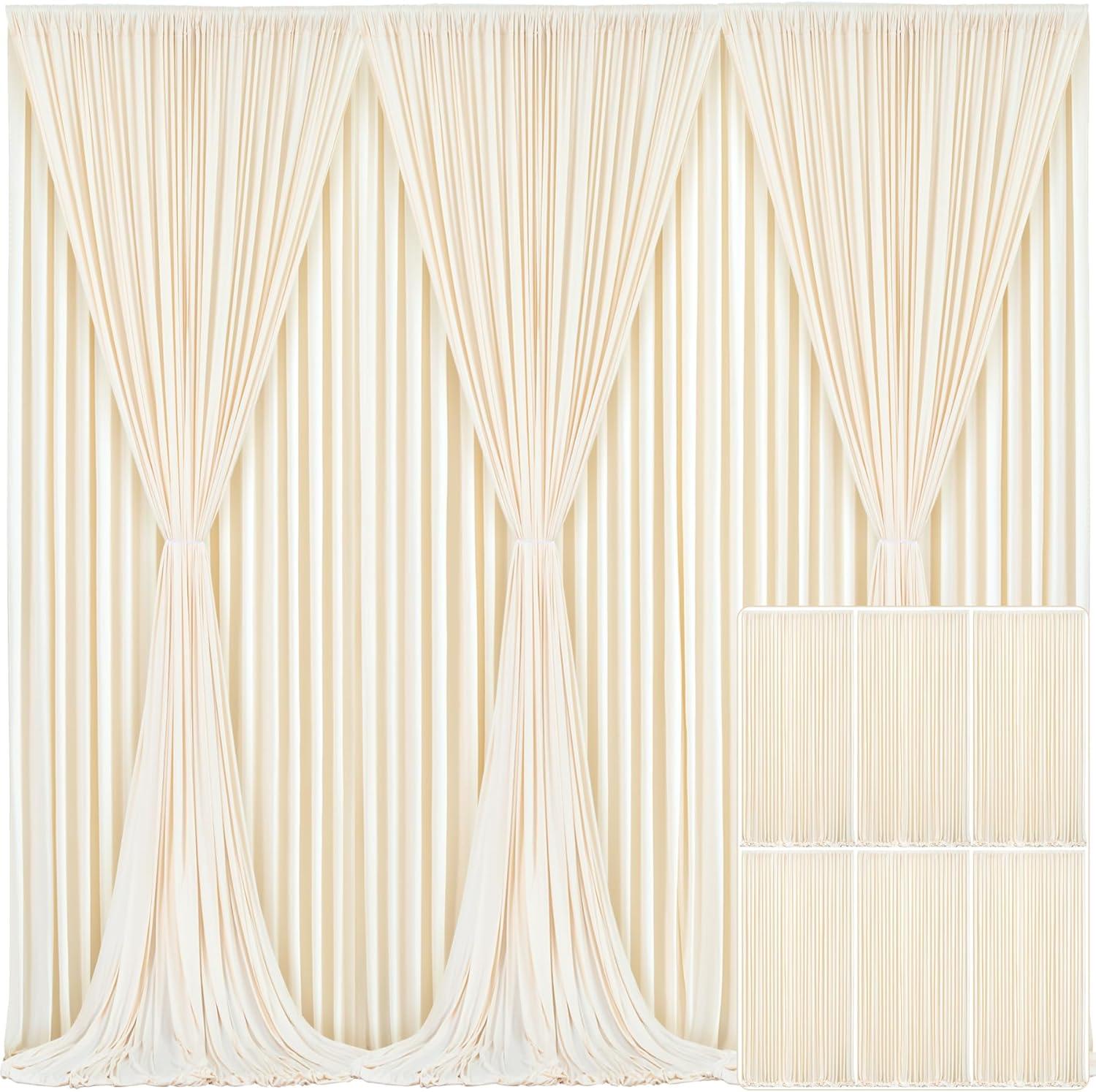 Champagne Backdrop Curtain (5ft x 10ft)