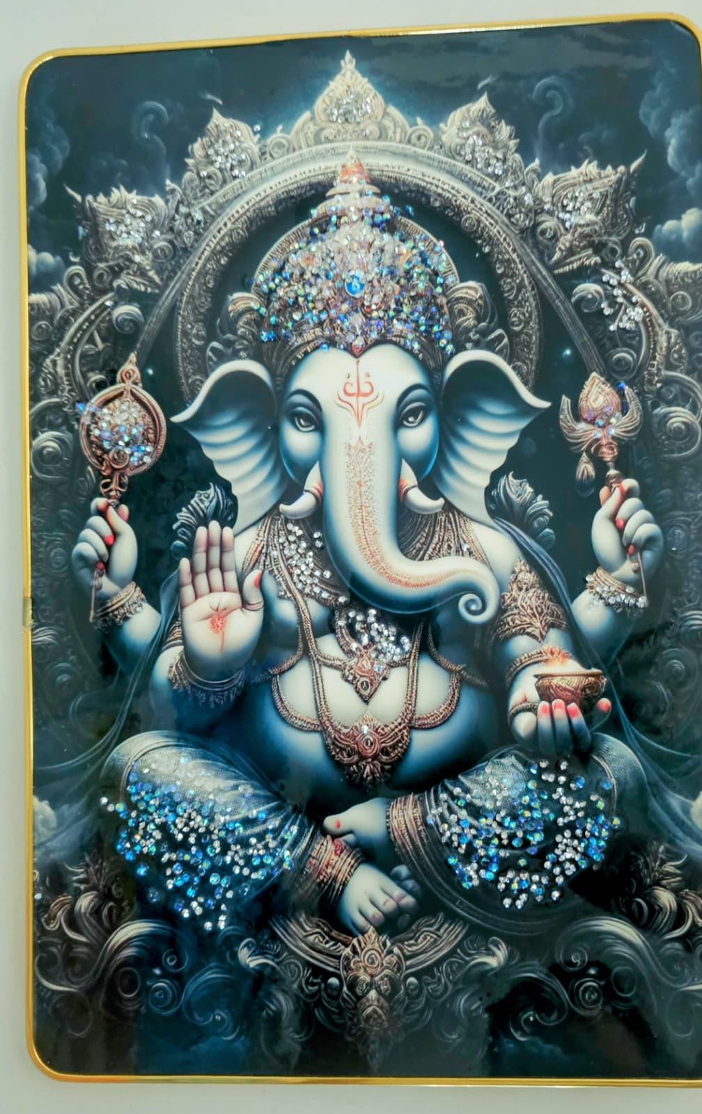 Divine Lord Ganesha Decorative Frame