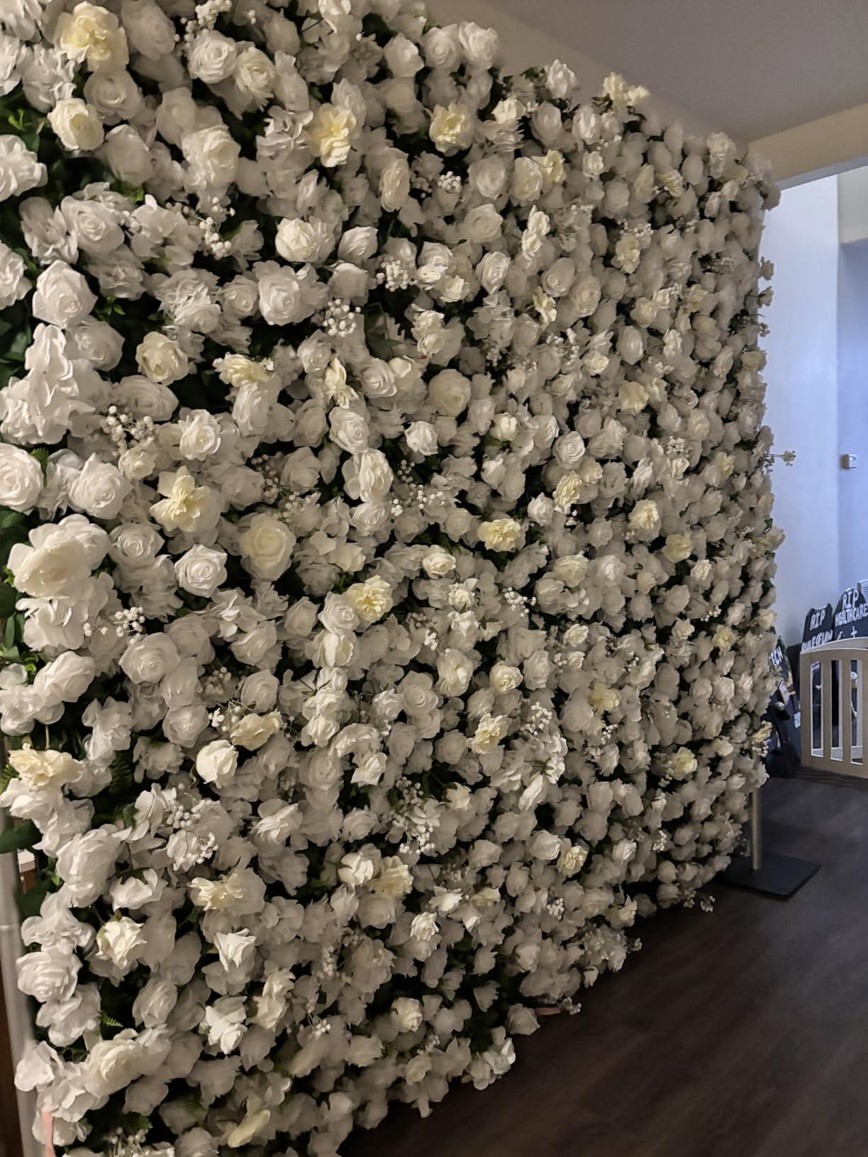 3D Silk Floral Backdrop