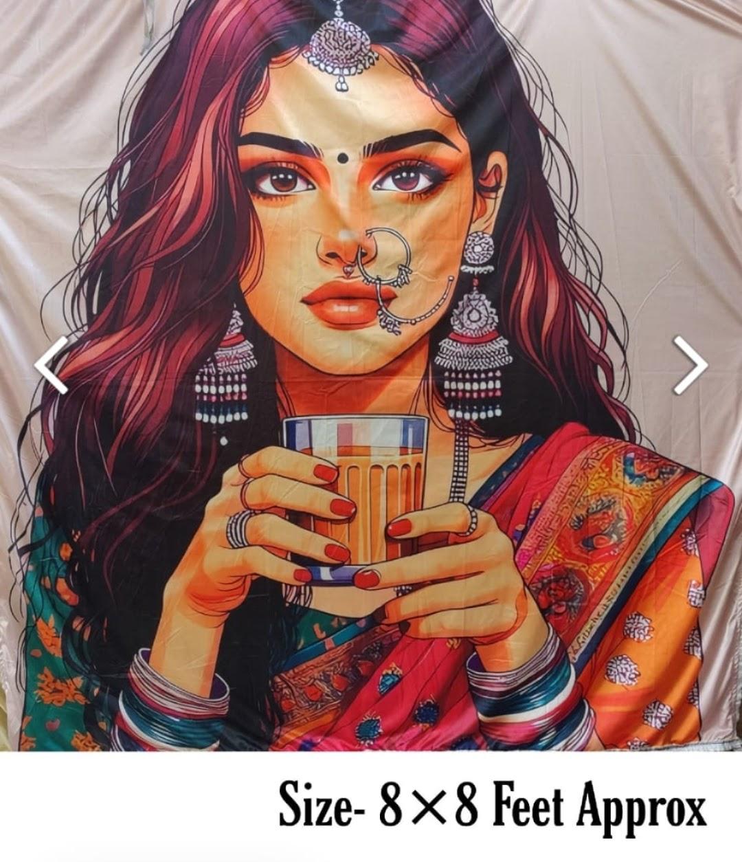 Girl Banner (8x8ft)