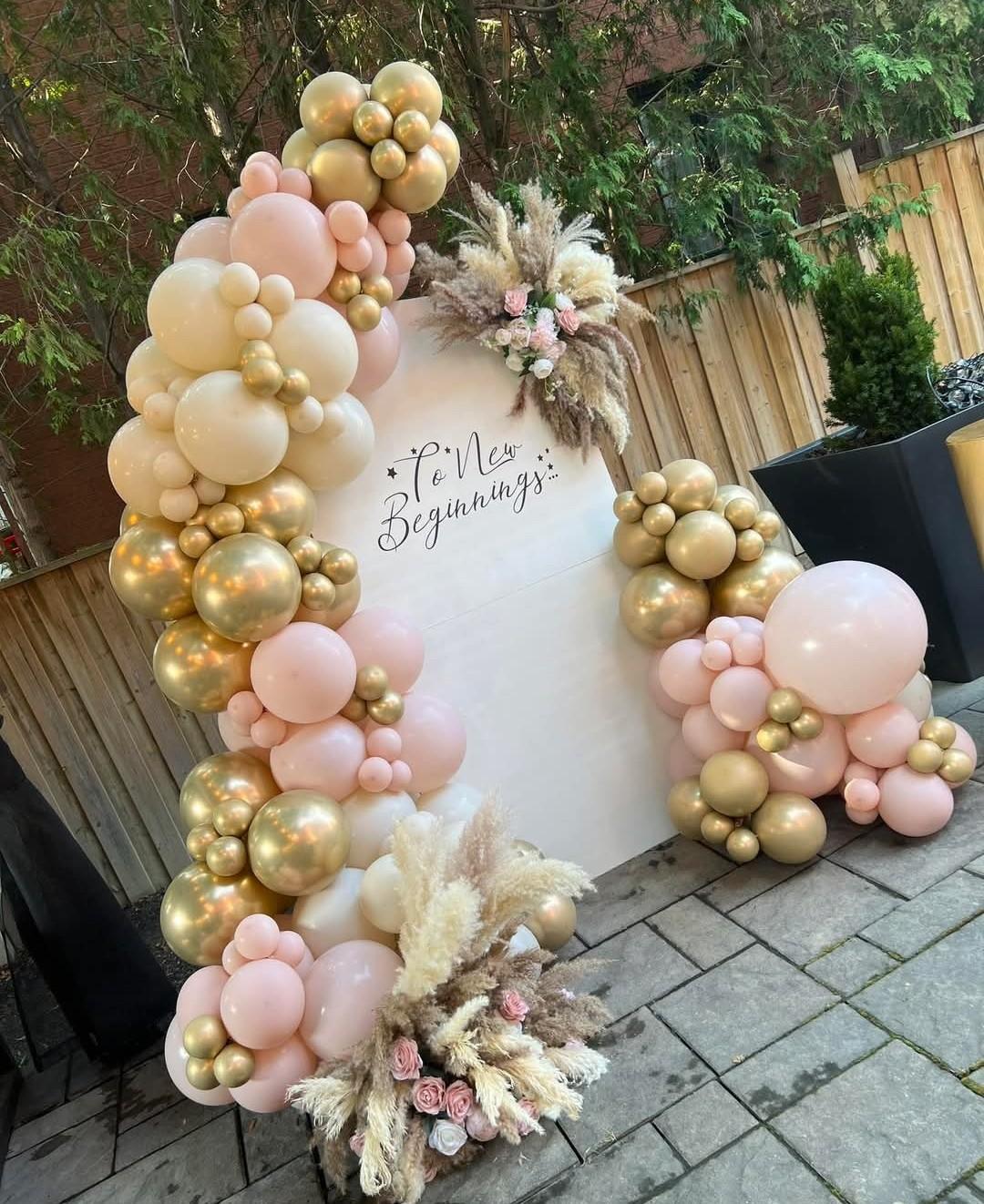 Gold Pink Bday