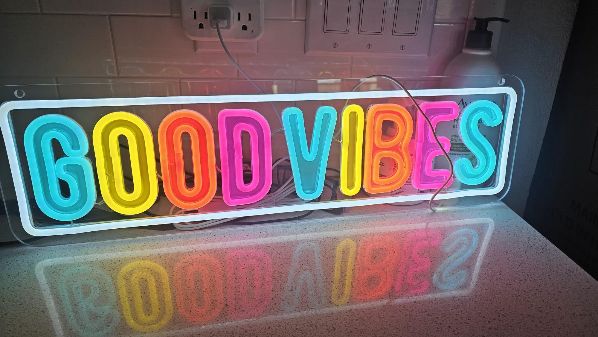 Good Vibes Sign