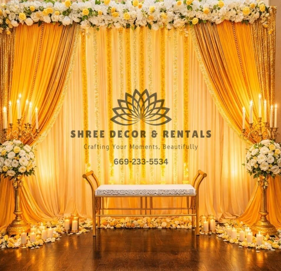 Haldi Yellow Themed