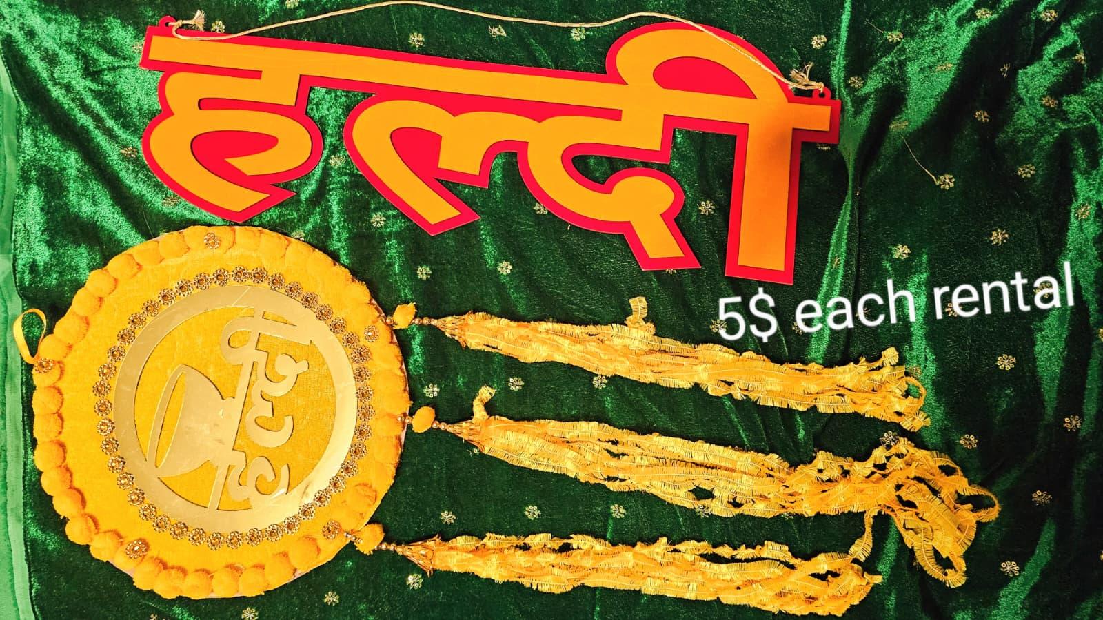 Haldi Props