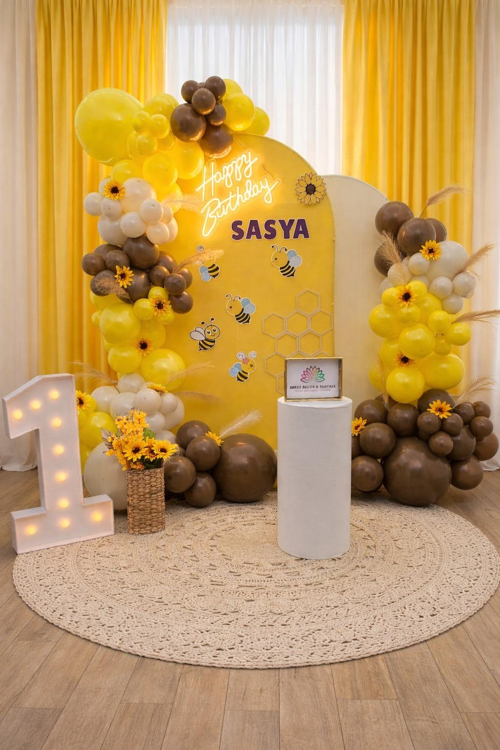 Honey Bee Themed Bday