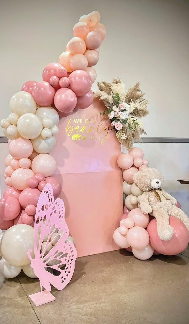 Pink Butterfly Bday