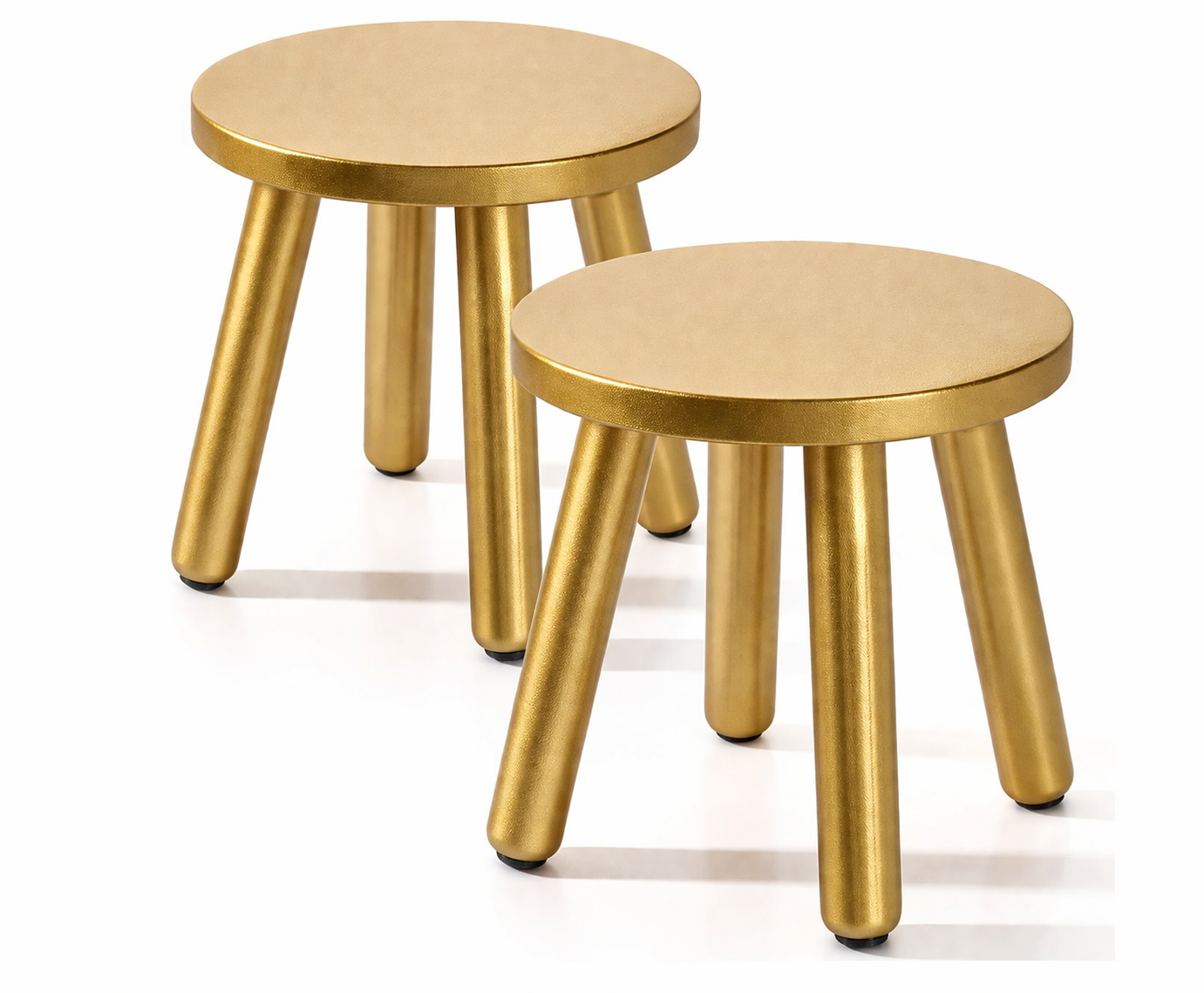 Sitting Stool Gold (each)