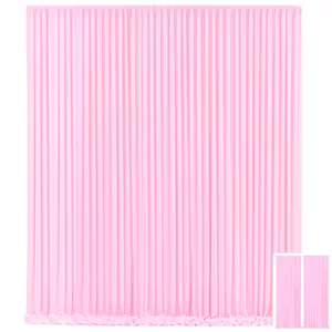 Pink Curtain (5ft x 10ft) (1Pc)