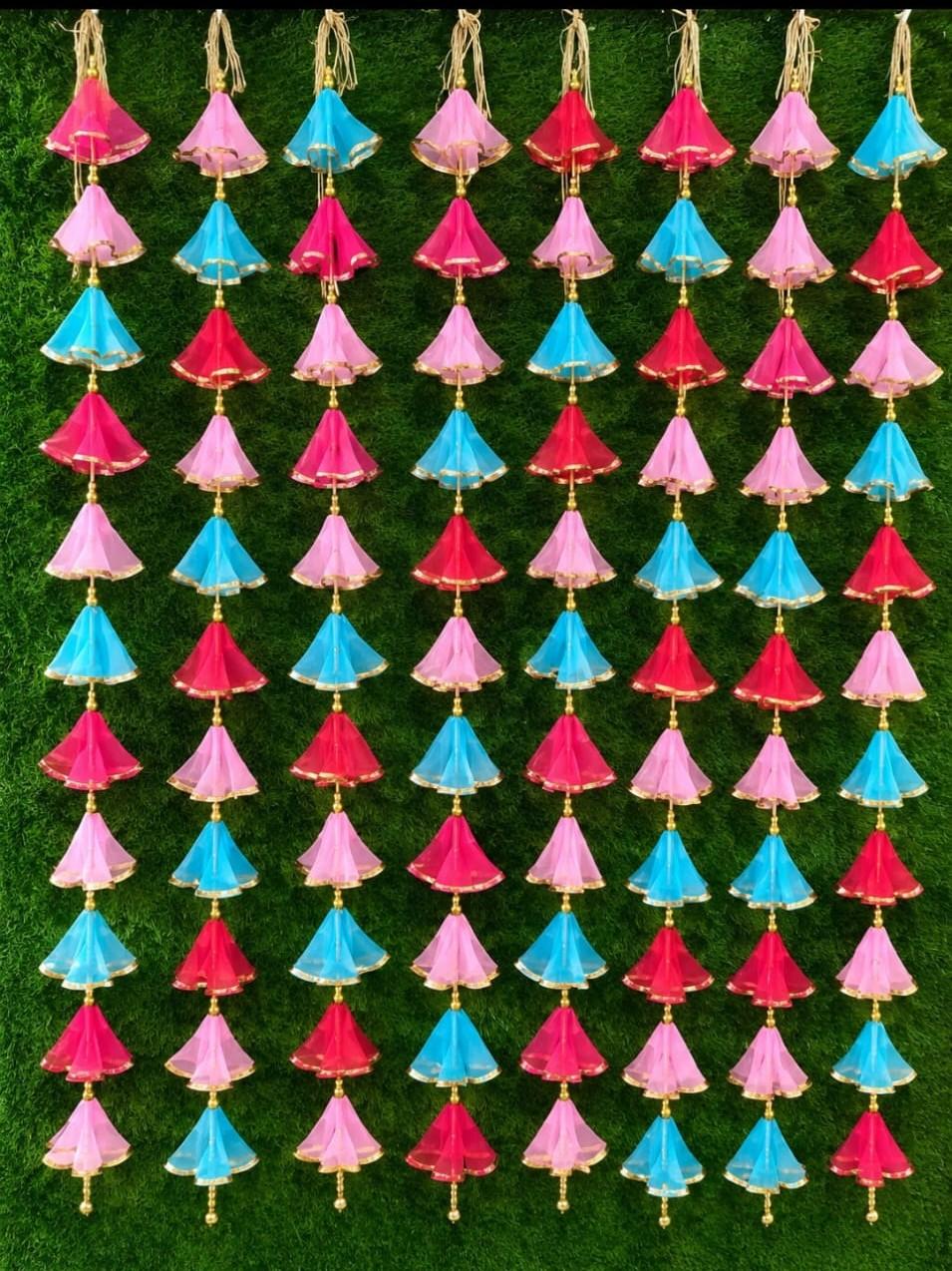 Pink Blue Hangings