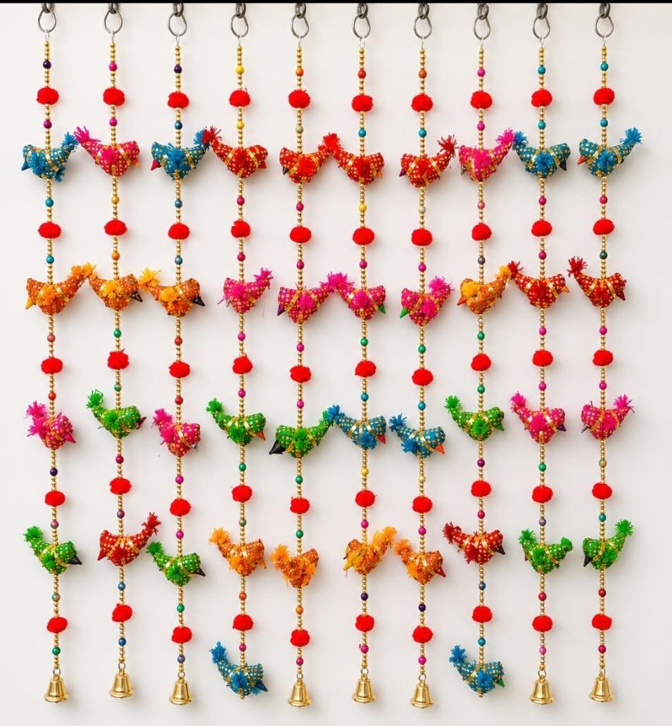 Colorful Bird Hangings