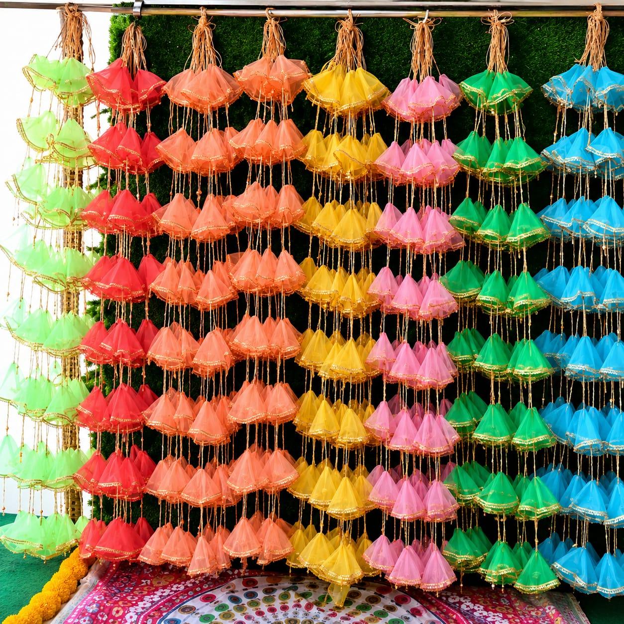 Colorful Umbrella Hangings