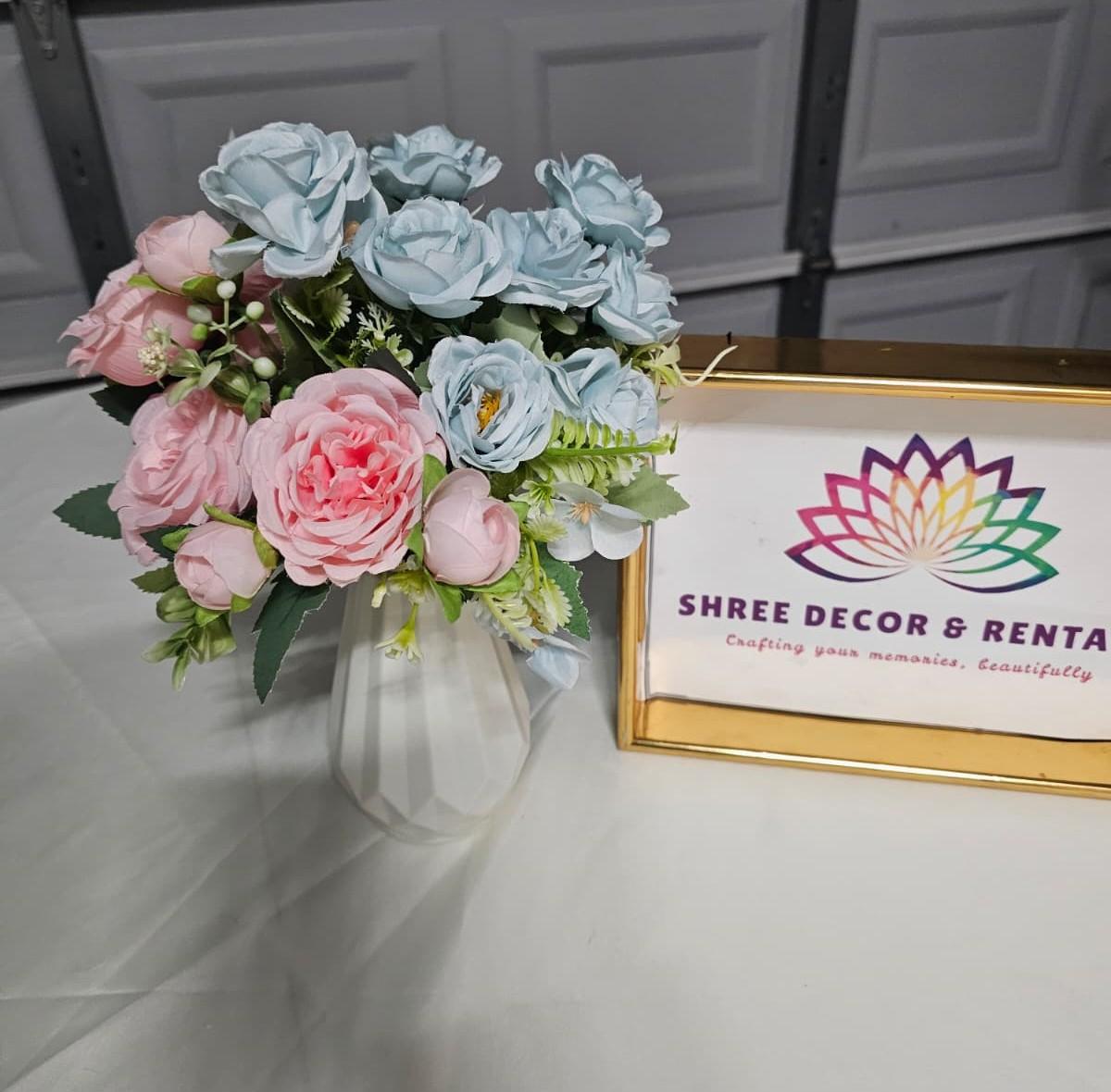 Serenity - Soft blue & pink pastels
