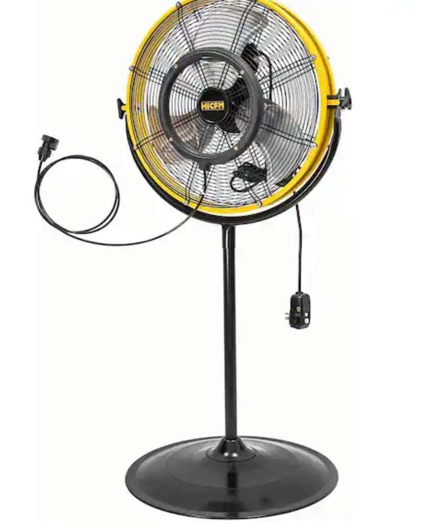 Mist - Industrial Pedestal Fan