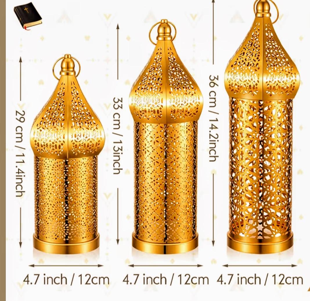 Hanging Lattern (Set of 3)