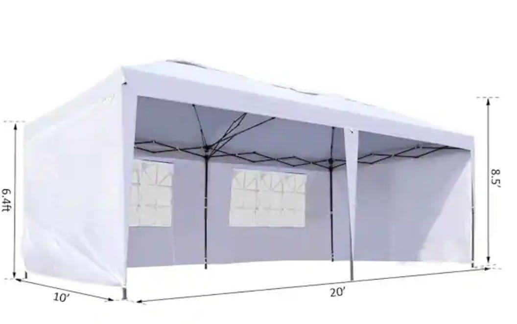 Popup Canopy Tent (10x20ft)
