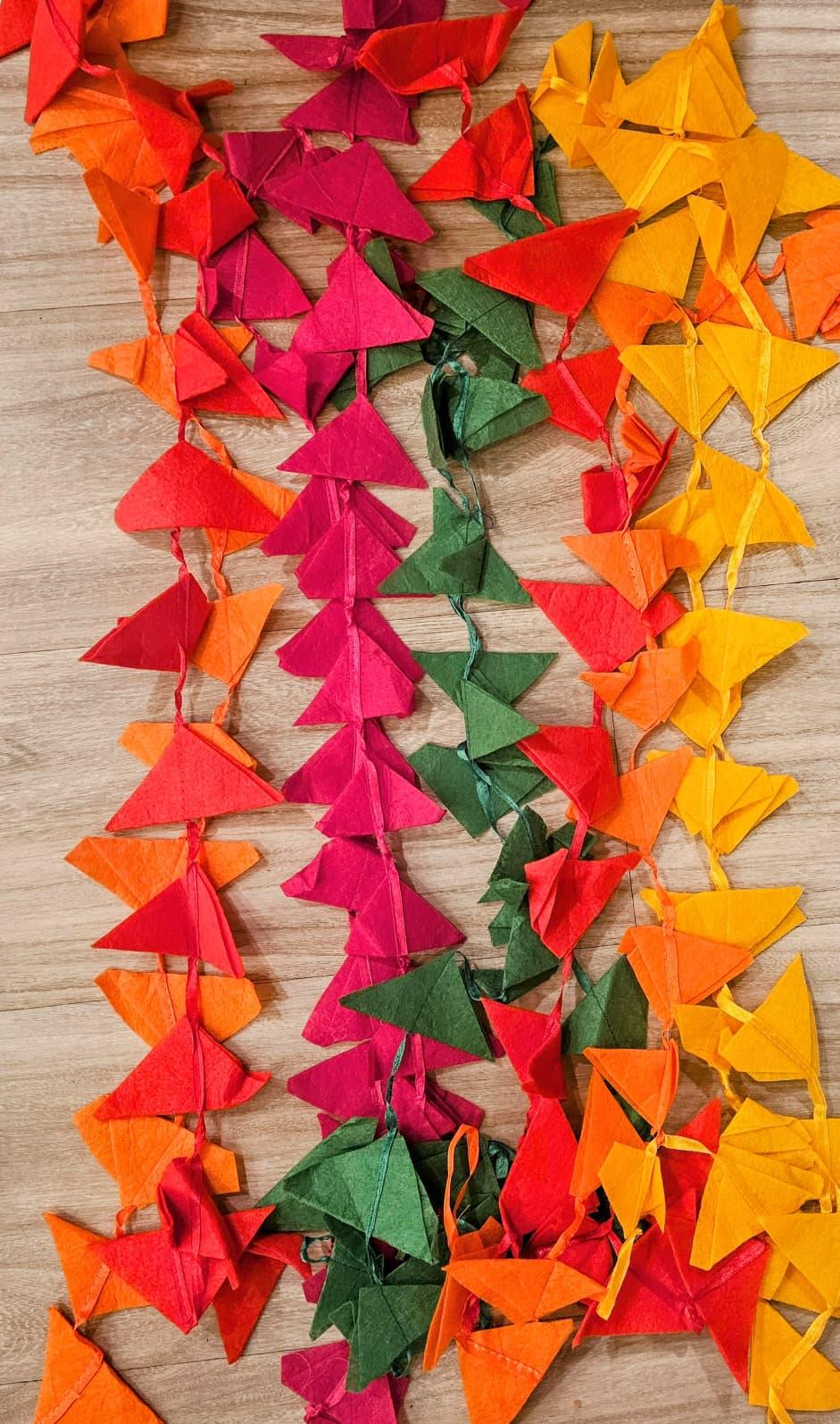Colorful Triangle Hanging