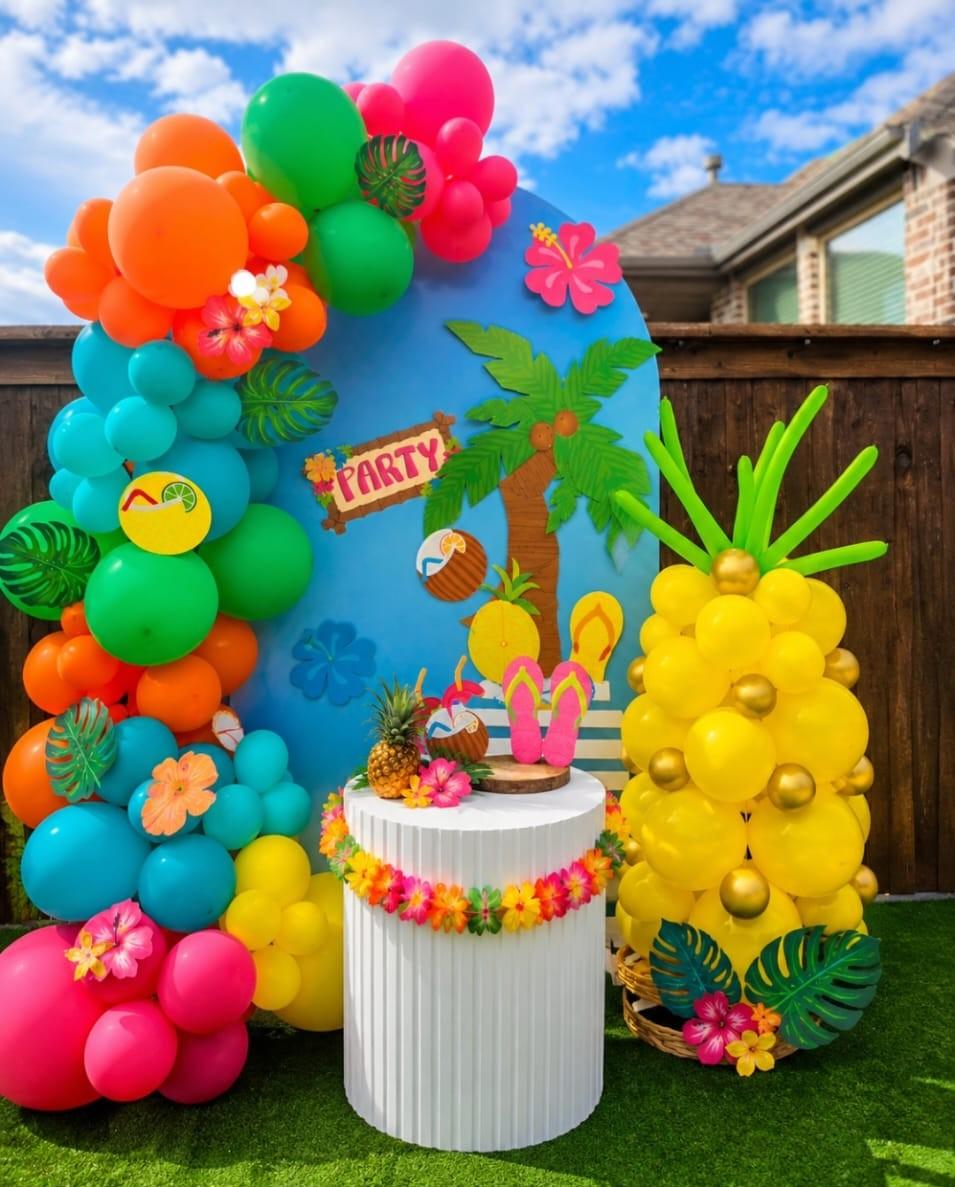 Summer Theme Balloon Decor