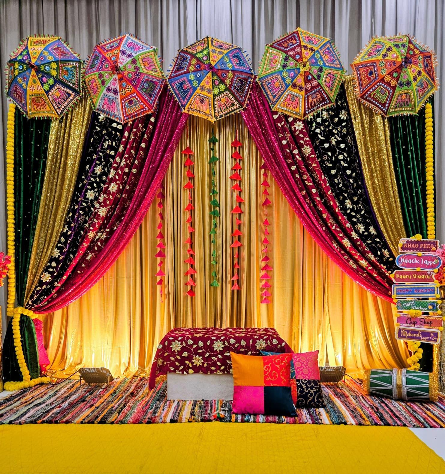 Multicolor Mehndi