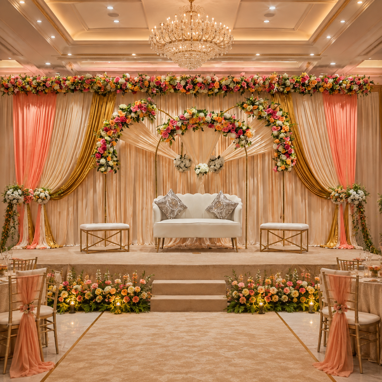 3 Arch Wide Decor