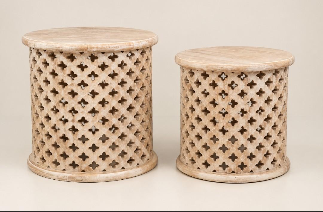 Round Wooden Stool (Each)